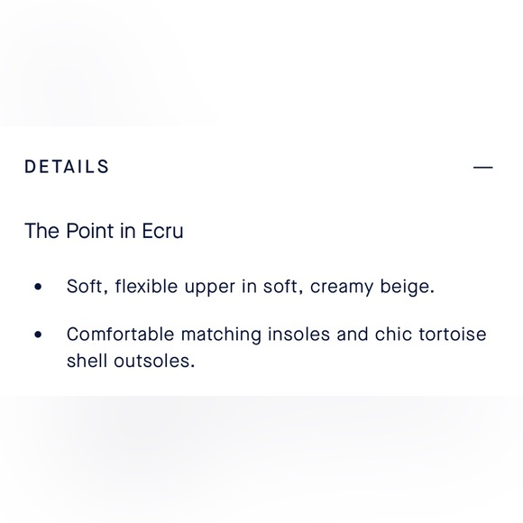 Rothy’s The Point Ecru 7.5 - Picture 9 of 10